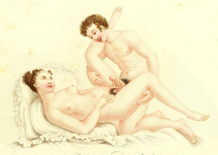 ilustratii erotice vechi